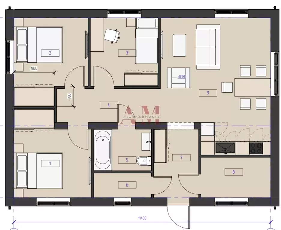 Дом в Владимирская область, Собинский муниципальный округ, село ... - Фото 2