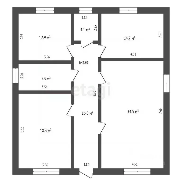 Дом в Ростовская область, Таганрог ул. Панфилова (107 м) - Фото 2