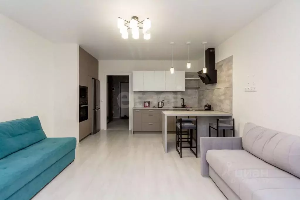 Студия Тюменская область, Тюмень Таврическая ул., 9к6 (37.0 м) - Фото 2