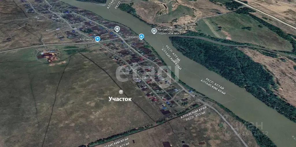 Участок в Алтайский край, Советский район, с. Платово  (12.0 сот.) - Фото 1