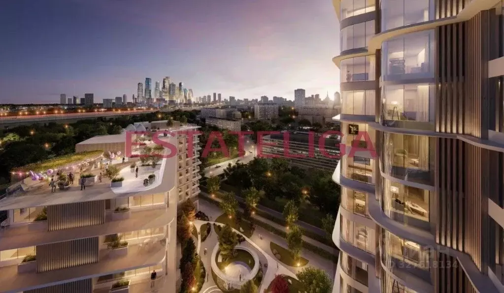 2-к кв. Москва Мосфильмовская ул., 100 (67.0 м) - Фото 1