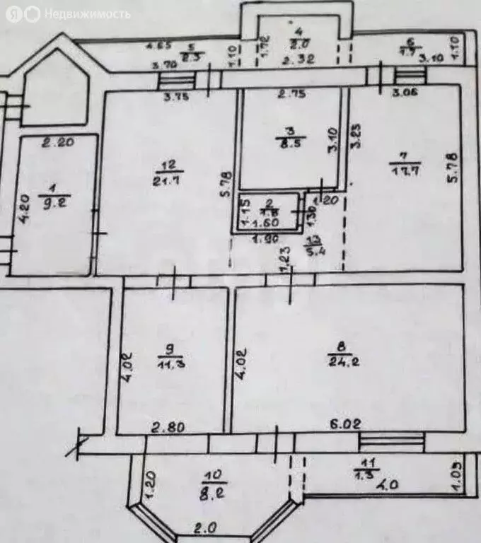3-комнатная квартира: Анапа, улица Ленина, 161Б (115 м) - Фото 1