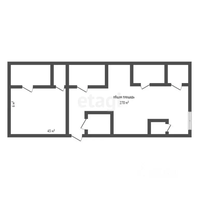 Торговая площадь в Дагестан, Каспийск ул. Индустриальная, 2Г (260 м) - Фото 2