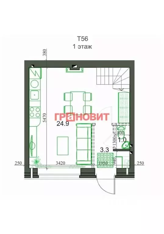 Таунхаус в Новосибирская область, с. Новолуговое, Березки-2 мкр, 5-й ... - Фото 2