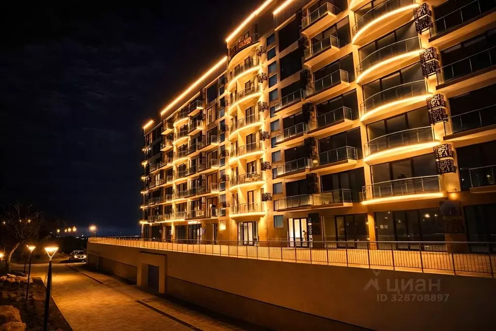 Студия Севастополь ул. Пляж Омега, 39с1 (47.3 м) - Фото 1