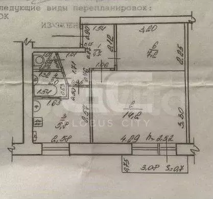 1-к. квартира, 34,8 м, 4/5 эт. - Фото 0
