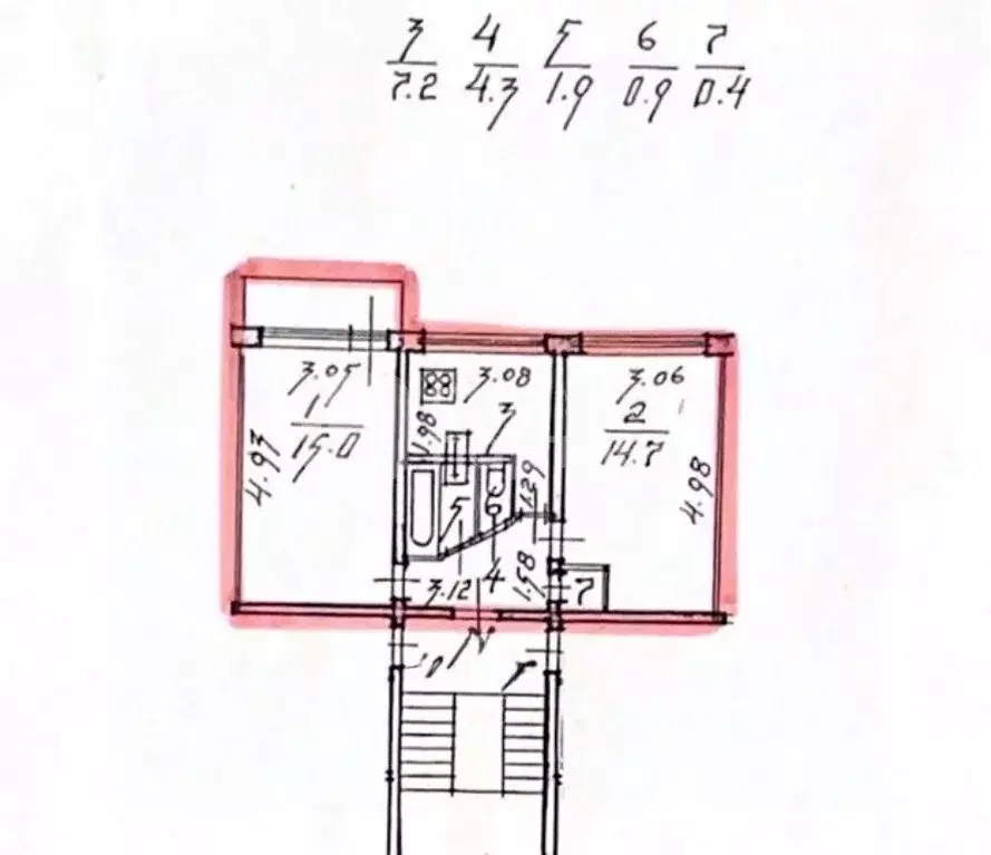 2-к кв. санкт-петербург ул. демьяна бедного, 30к6 (44.4 м) - Фото 0