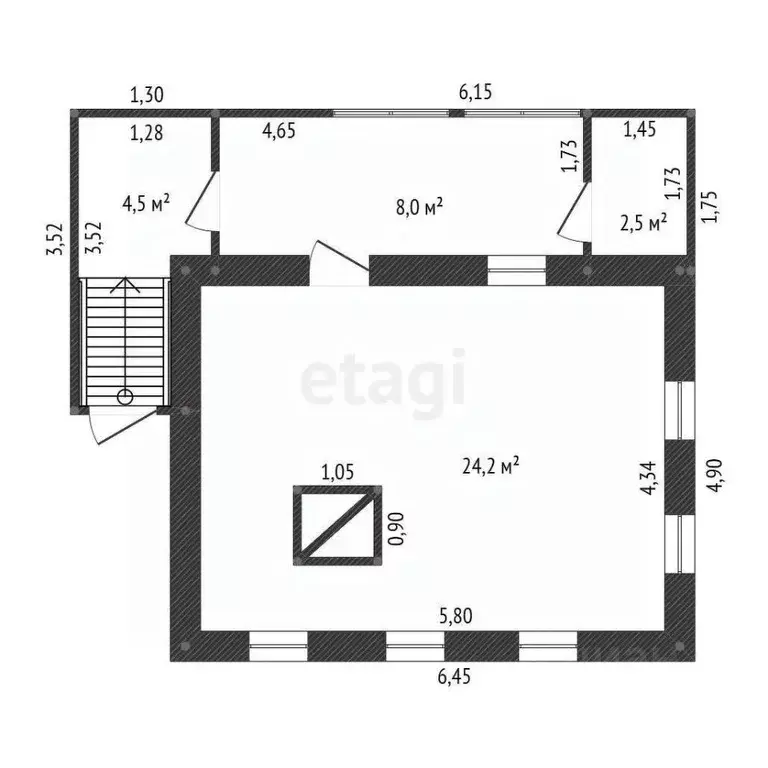 Дом в Башкортостан, Уфа Камышлинская ул., 20 (24 м) - Фото 2