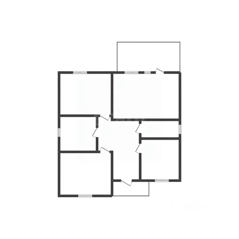 Дом в Белгородская область, Корочанский район, Мелиховское с/пос, с. ... - Фото 2