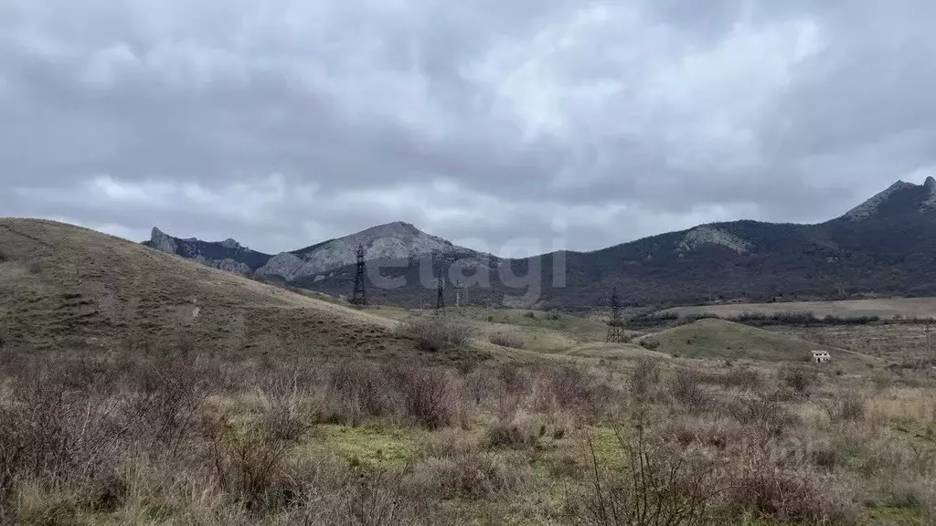 Участок в Крым, Феодосия муниципальный округ, Щебетовка пгт ул. ... - Фото 1