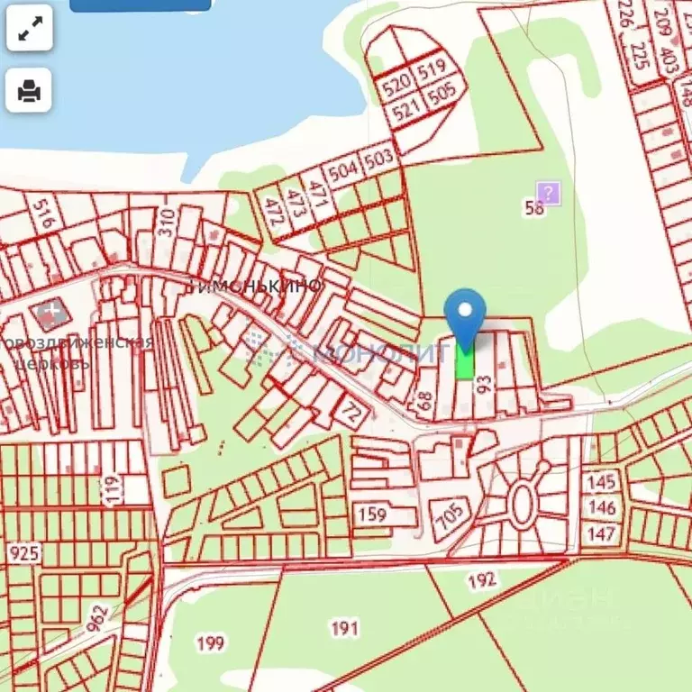 Участок в Нижегородская область, Чкаловск городской округ, с. ... - Фото 0