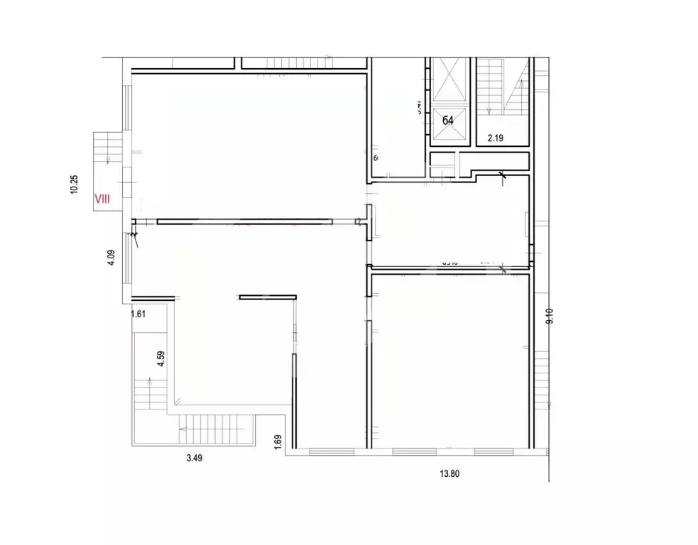 Помещение свободного назначения в Москва Донецкая ул., 20к1 (90 м) - Фото 1