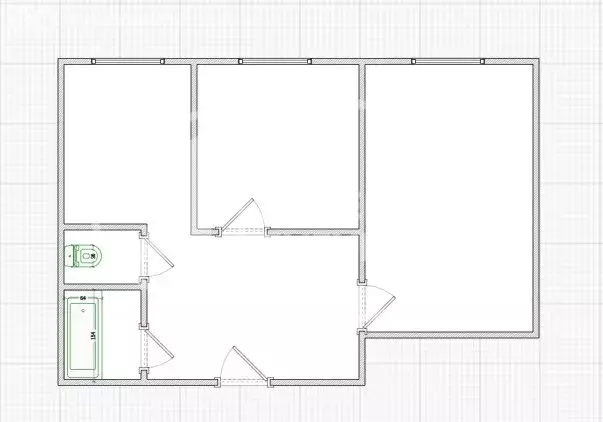 2-комнатная квартира: Березники, микрорайон Усольский-2, улица ... - Фото 1