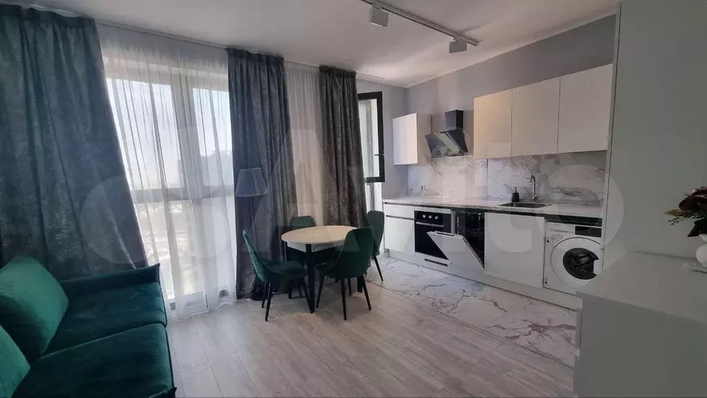 Квартира-студия, 27 м, 28/33 эт. - Фото 1