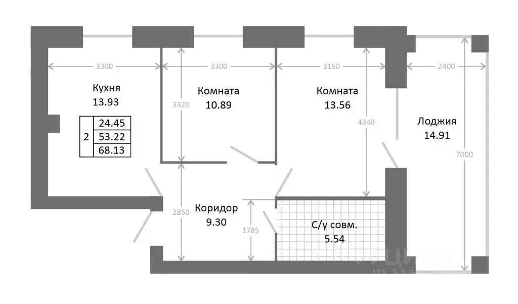 2-к кв. Ярославская область, Ярославль пос. Нижний, ул. 3-я Больничная ... - Фото 0