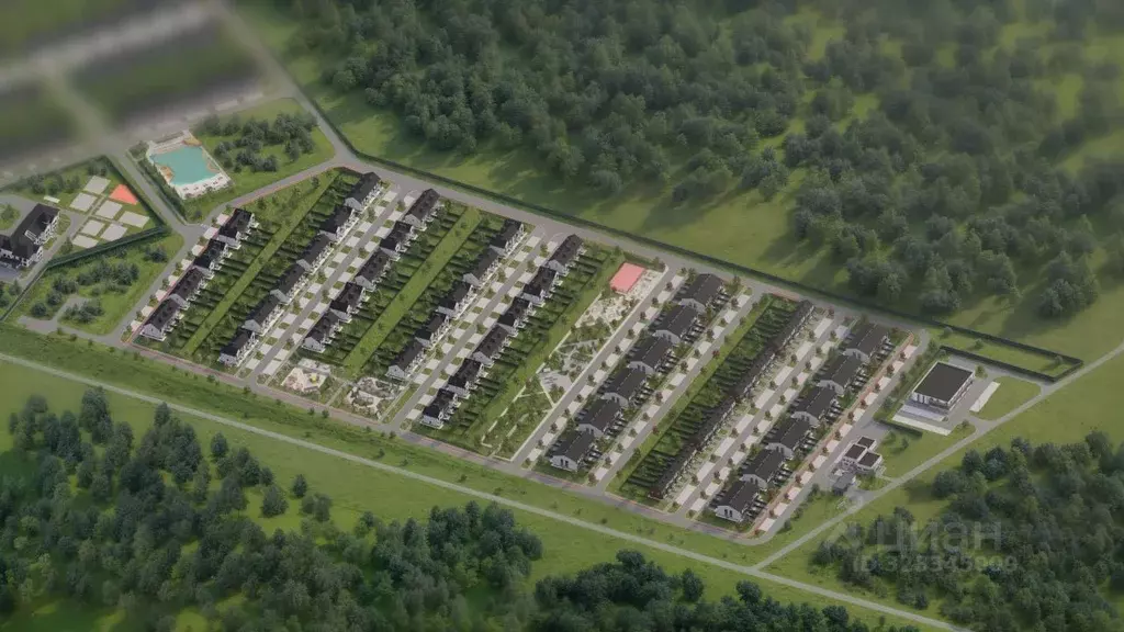 Таунхаус в Воронежская область, Семилукский район, Губаревское с/пос, ... - Фото 2