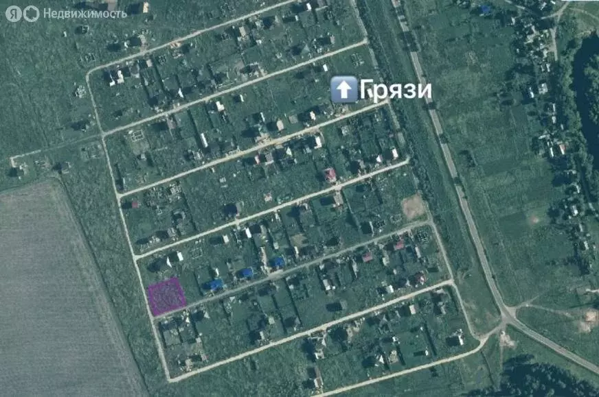 Участок в деревня Красногорка, Грязинская улица, 23 (18.21 м) - Фото 2