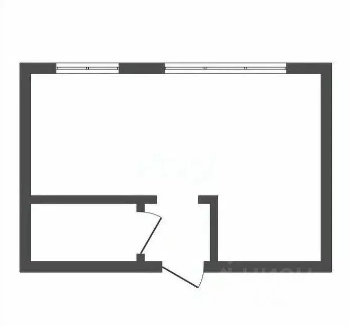 Студия Вологодская область, Грязовец ул. Газовиков, 30 (26.4 м) - Фото 1