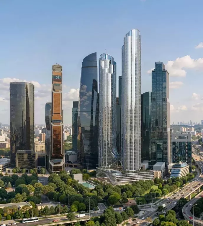 Офис в Москва 2-й Красногвардейский проезд, 6Б (1562 м) - Фото 1