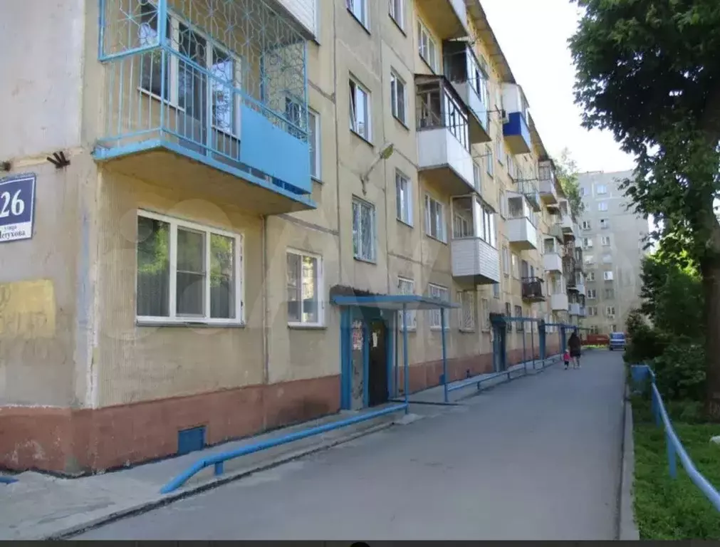 1-к. квартира, 28 м, 5/5 эт. - Фото 0