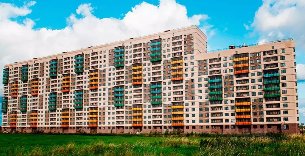 1-к кв. Ленинградская область, Всеволожский район, пос. Бугры ул. ... - Фото 0