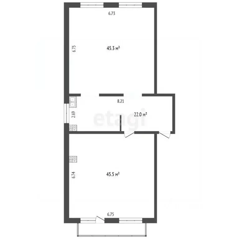 4-к кв. Камчатский край, Петропавловск-Камчатский ул. Топоркова, 7 ... - Фото 2