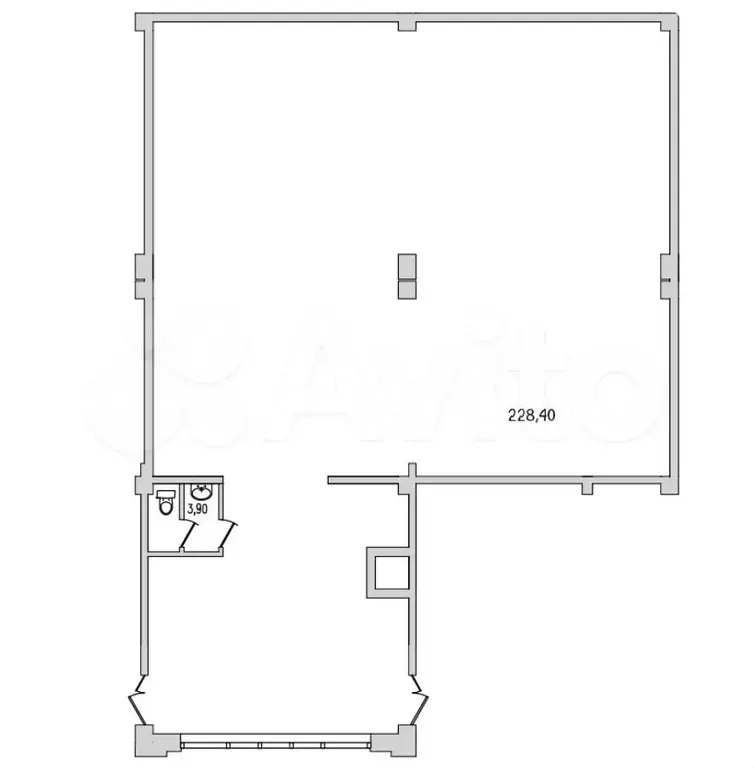 Продажа помещения свободного назначения 233 м2 - Фото 0