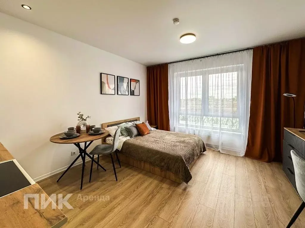 Студия Москва ул. Большое Понизовье, 8 (23.2 м) - Фото 1