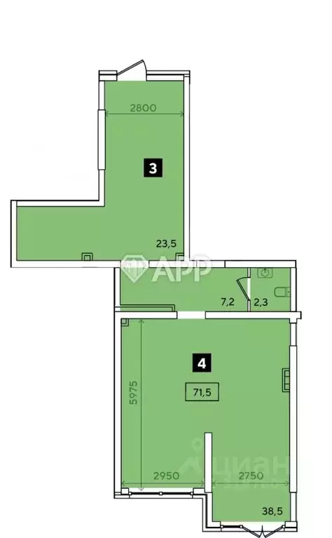 Торговая площадь в Краснодарский край, Краснодар ул. Героя Пешкова, 14 ... - Фото 2