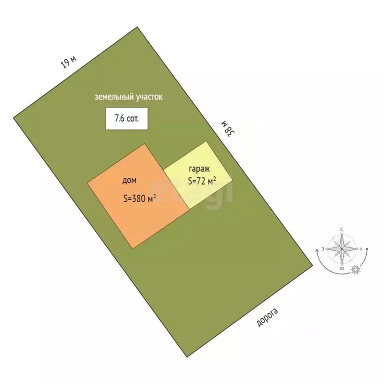 Участок в Ямало-Ненецкий АО, Новый Уренгой Титан ДНТ, 6 (8.0 сот.) - Фото 2