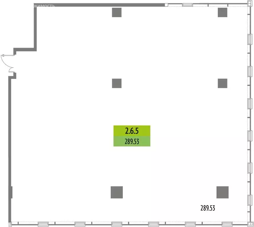 Офис (289.53 м) - Фото 2
