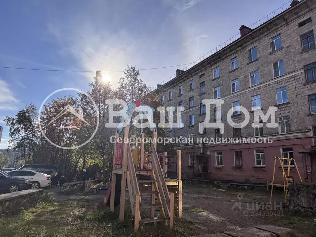 2-к кв. Мурманская область, Североморск Комсомольская ул., 3 (45.2 м) - Фото 1