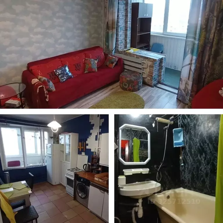 1-к кв. Москва Уржумская ул., 1К2 (42.0 м) - Фото 1