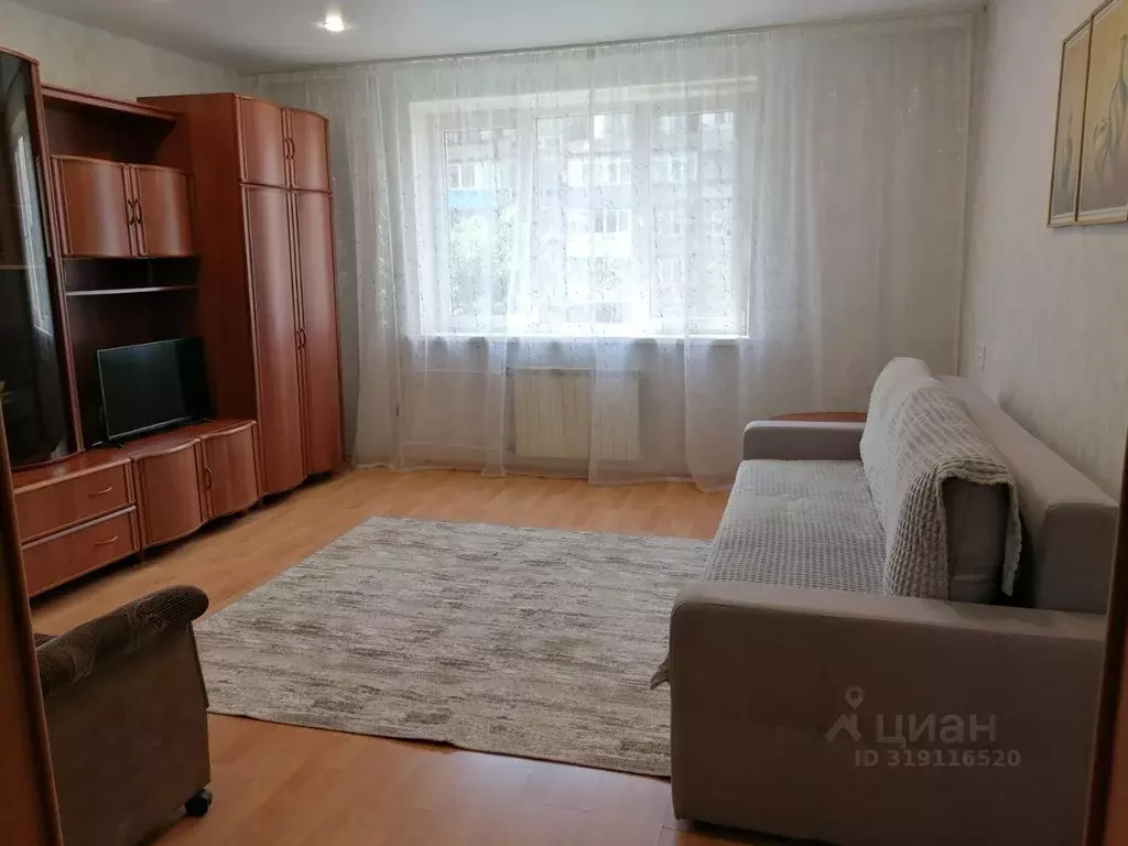 1-к кв. Кемеровская область, Новокузнецк ул. Батюшкова, 34Б (40.0 м) - Фото 0