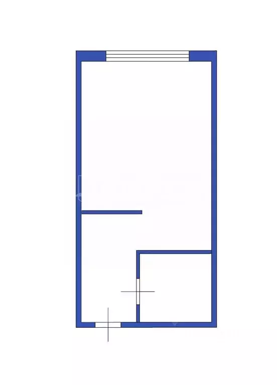 Студия Кемеровская область, Междуреченск ул. Лукиянова, 4А (43.2 м) - Фото 1