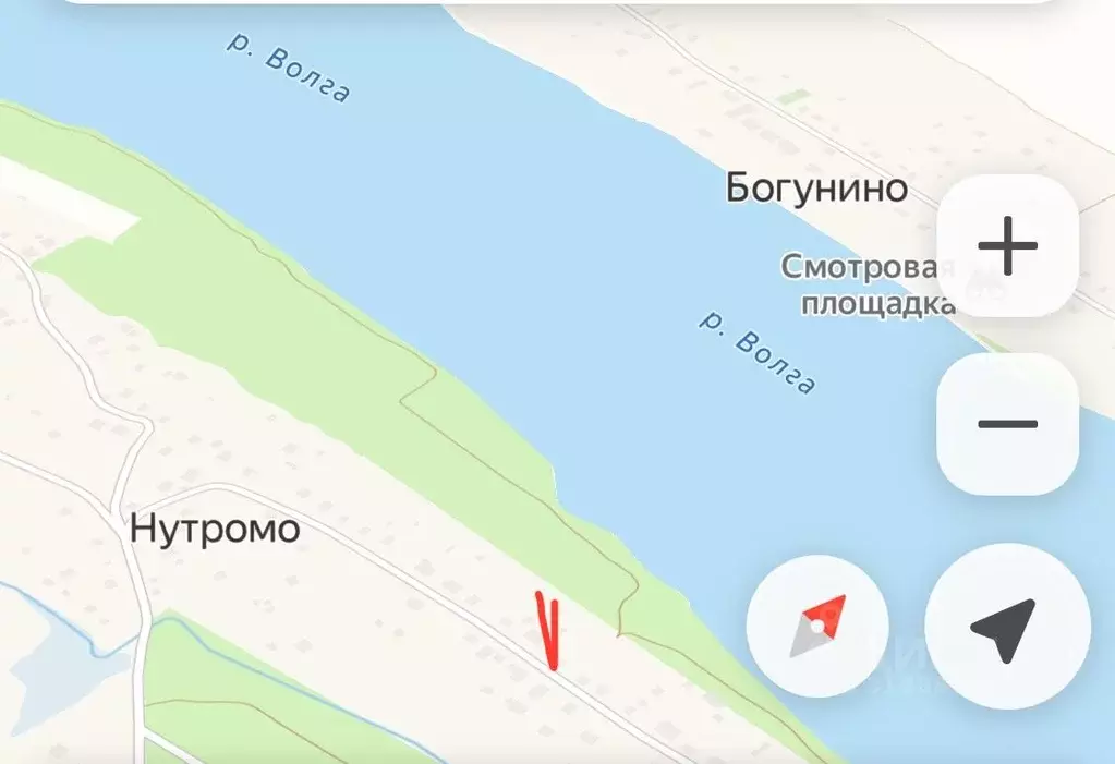 Участок в Тверская область, Кимрский муниципальный округ, д. Нутромо  ... - Фото 1