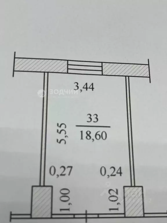 Комната Чувашия, Чебоксары ул. Фридриха Энгельса, 13 (18.6 м) - Фото 1