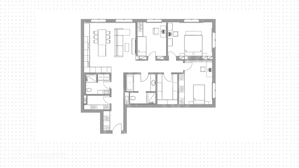 Продаётся 4-к квартира, 121 м - Фото 1