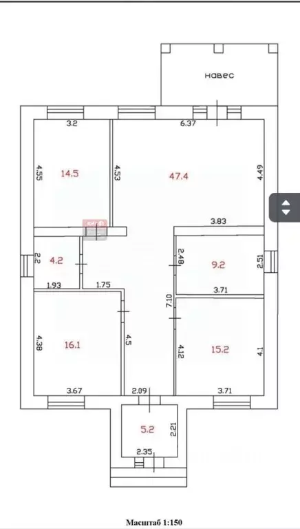 Дом в Рязанская область, Рязанский район, Дубровическое с/пос, с. ... - Фото 2