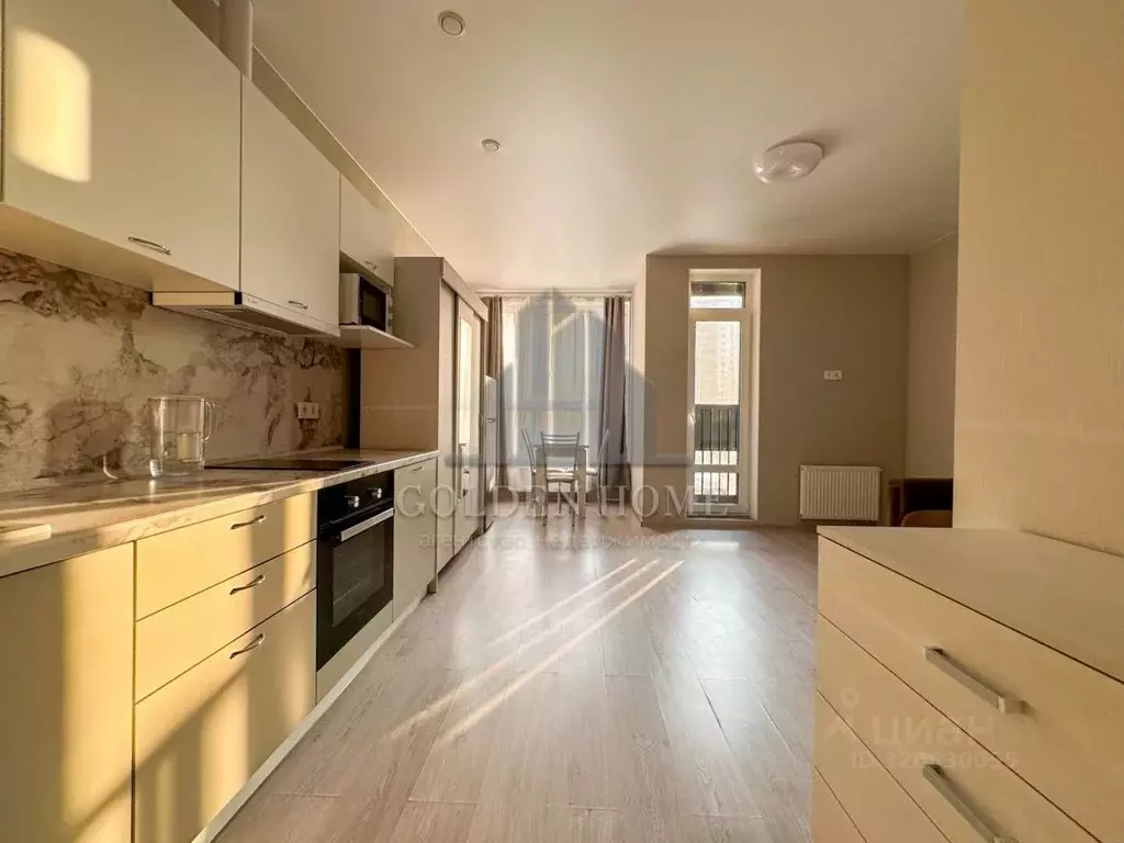 Студия Санкт-Петербург ул. Вадима Шефнера, 4 (30.0 м) - Фото 0