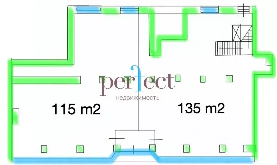 Торговая площадь в Москва 1-я Тверская-Ямская ул., 26 (135 м) - Фото 1