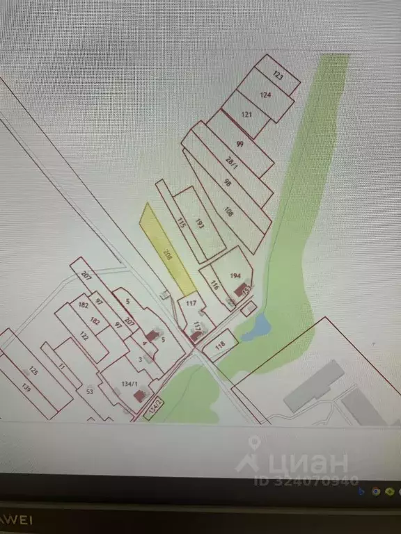 Участок в Калужская область, Жуковский муниципальный округ, Трубино ... - Фото 1