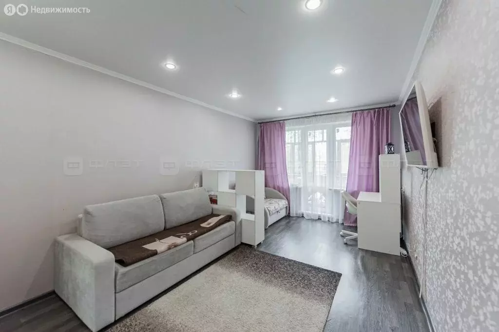 1-комнатная квартира: Казань, Волгоградская улица, 19 (34 м) - Фото 0