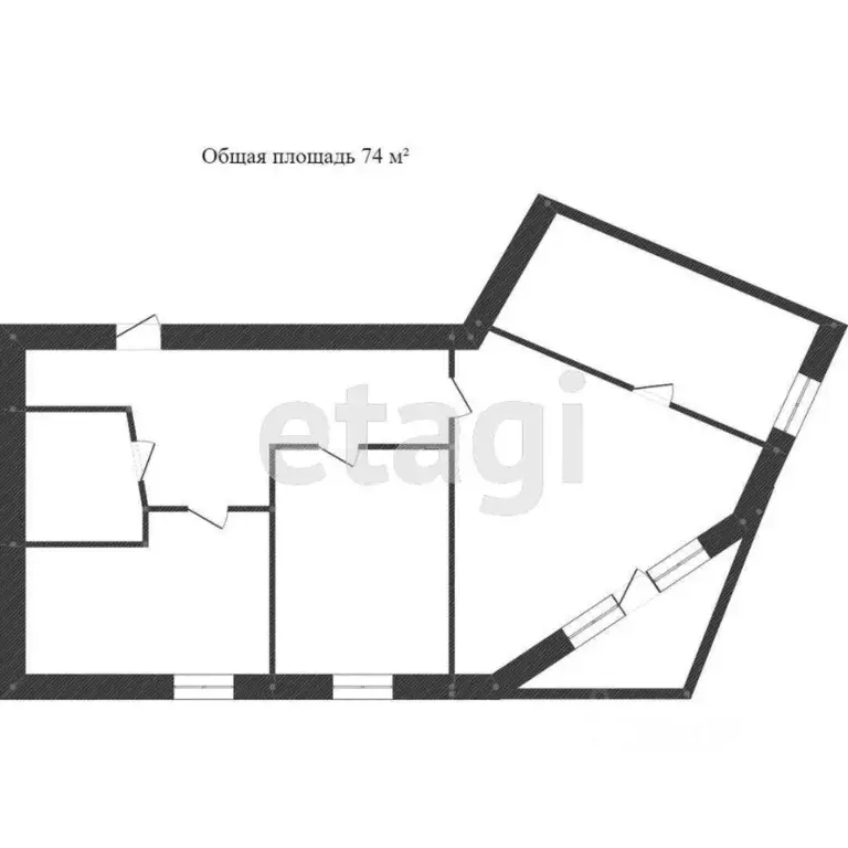 3-к кв. Костромская область, Кострома Никитская ул., 108 (71.8 м) - Фото 1