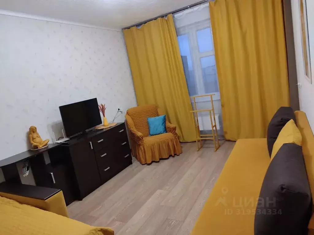 1-к кв. Московская область, Домодедово Авиационный мкр, просп. ... - Фото 1