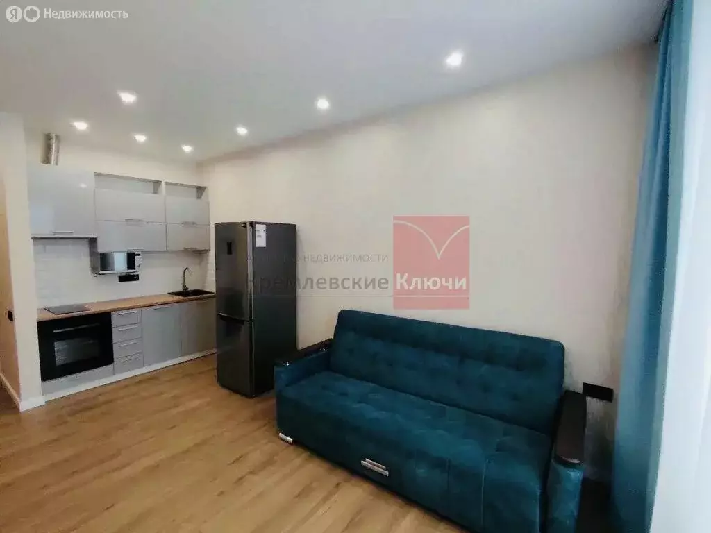 Квартира-студия: посёлок Вешки, Третьяковская улица, 1 (25.5 м) - Фото 2