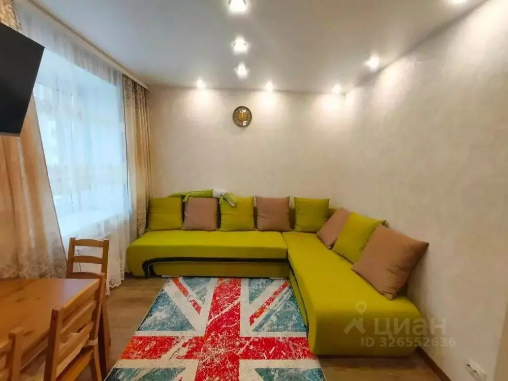 1-к кв. Омская область, Омск Городок Нефтяников мкр, ул. 22 Апреля, 45 ... - Фото 1