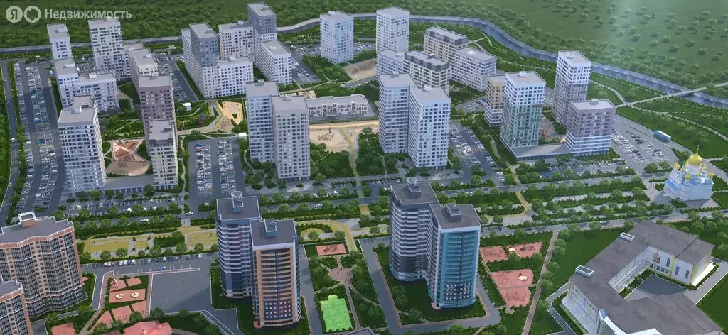 Квартира-студия: Саранск, жилой район Юбилейный, 3-й микрорайон, ЖК ... - Фото 2