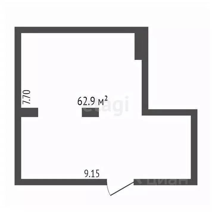Офис в Ханты-Мансийский АО, Сургут Университетская ул., 29 (63 м) - Фото 1