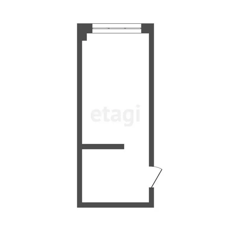 1к в -комнатной квартире (18.7 м) - Фото 0